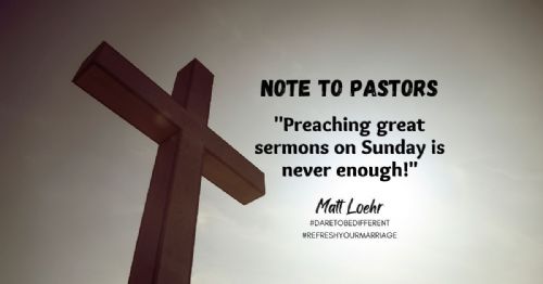 Preaching Great Sermons On Sunday Is Never Enough